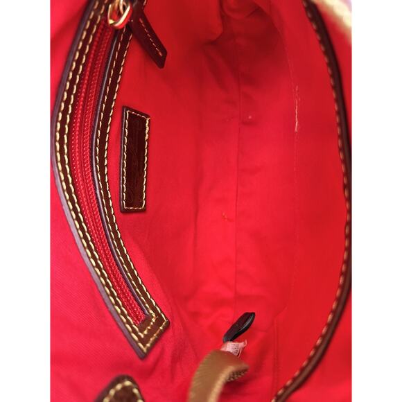 Dooney & Bourke Florentine Ginger Crossbody and Key Fob chestnut bag A463657 - Picture 9 of 9